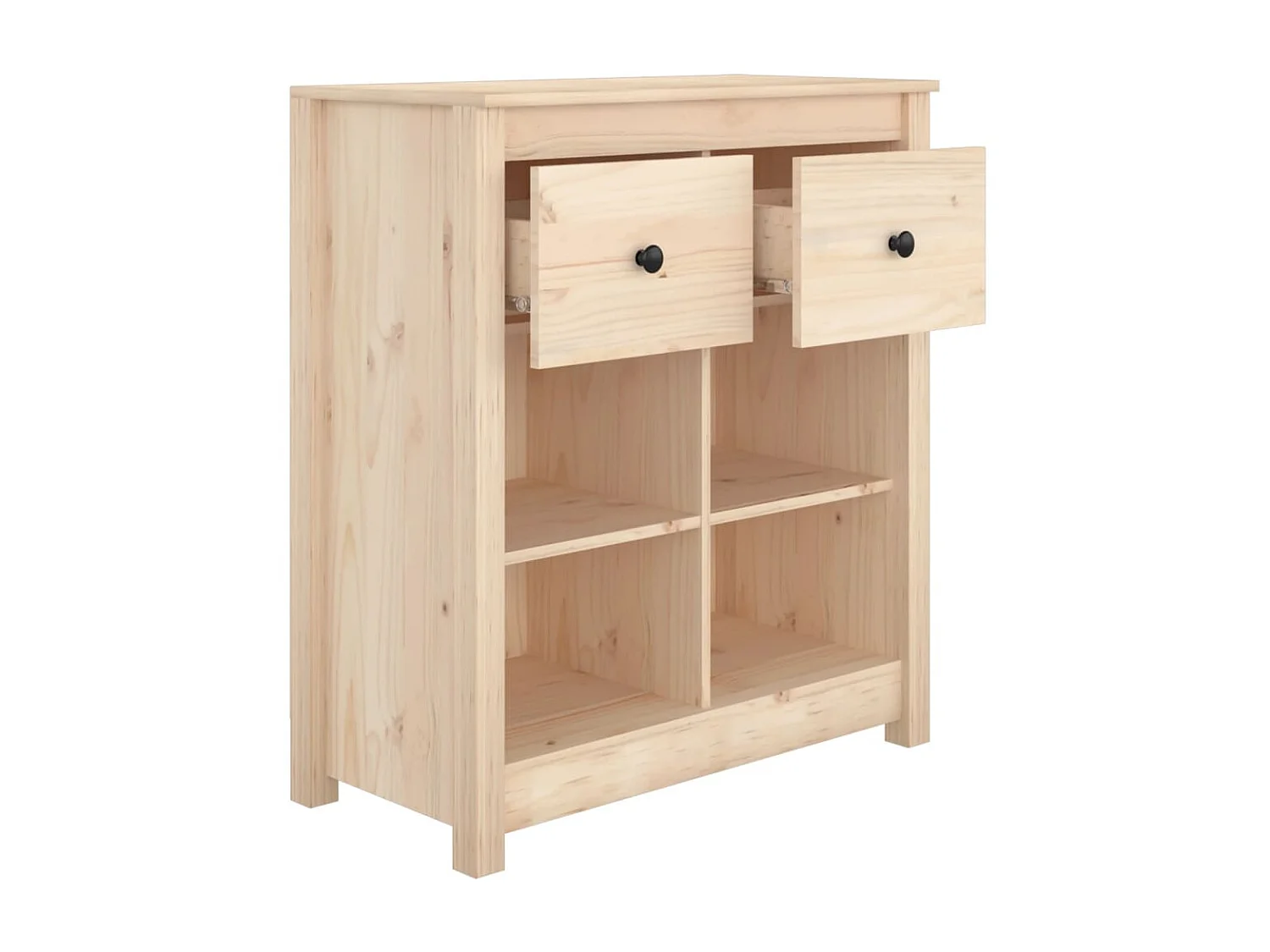 Sideboard Lowboard - 70x35x80 cm Massivholz Kiefer -RM82551