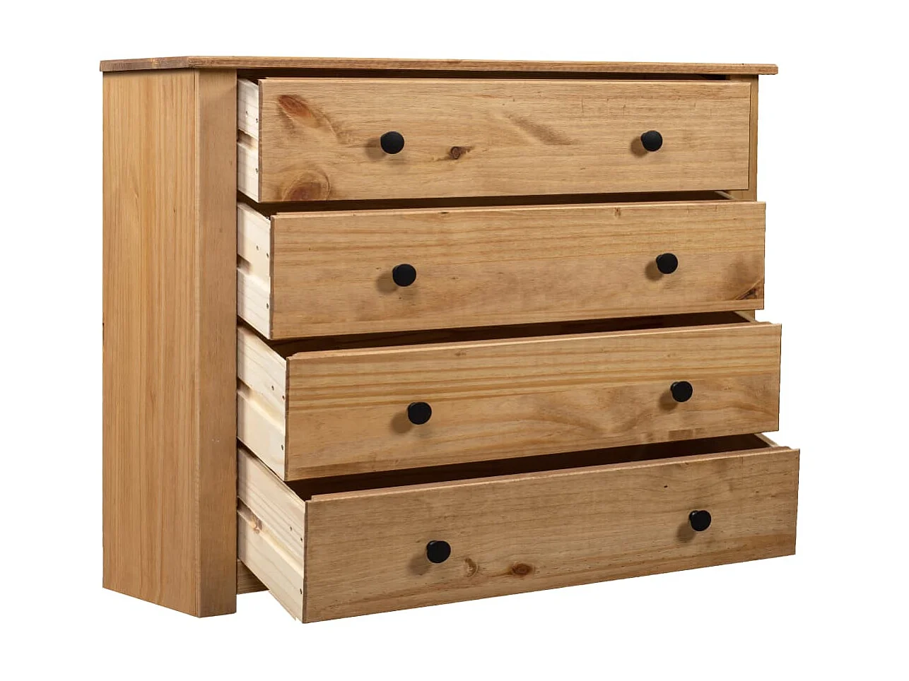 Sideboard Lowboard - 80x40x73 cm Kiefernholz Panama -RM75694