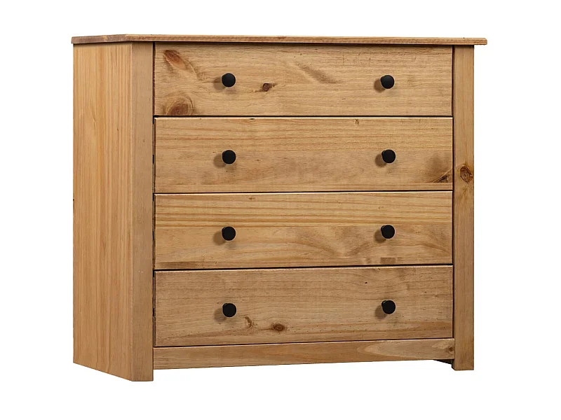 Sideboard Lowboard - 80x40x73 cm Kiefernholz Panama -RM75694