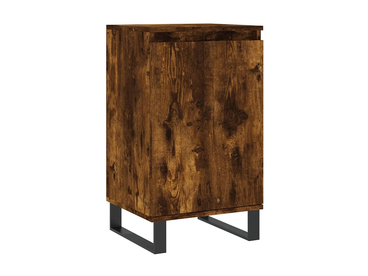 Sideboards im 2er-Set Lowboards Räuchereiche 40x35x70 cm Holzwerkstoff -RM40589