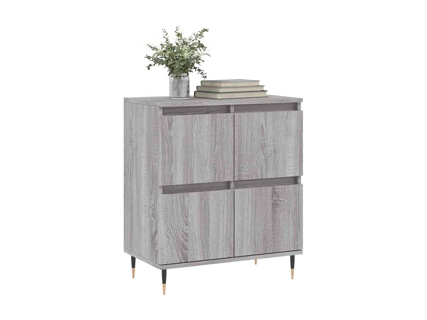 Sideboard Grau Sonoma - Lowboard 60x35x70 cm Holzwerkstoff -RM96795