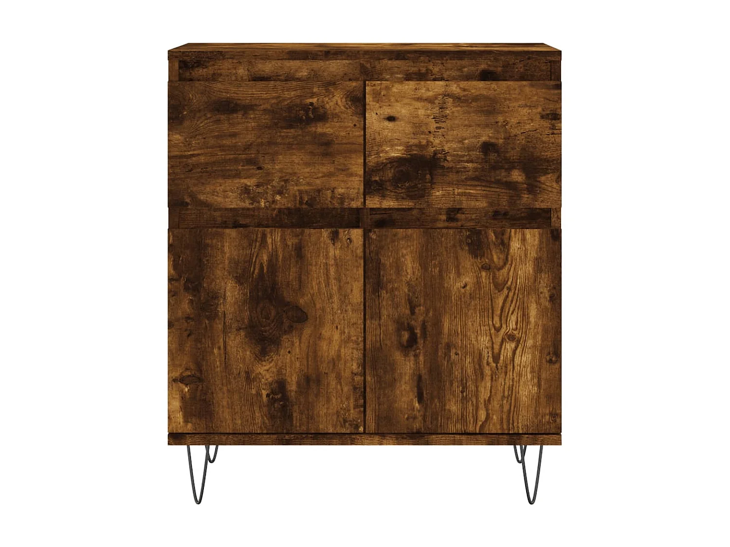Sideboard Anrichte Räuchereiche 60x35x70 cm Holzwerkstoff -RM77439