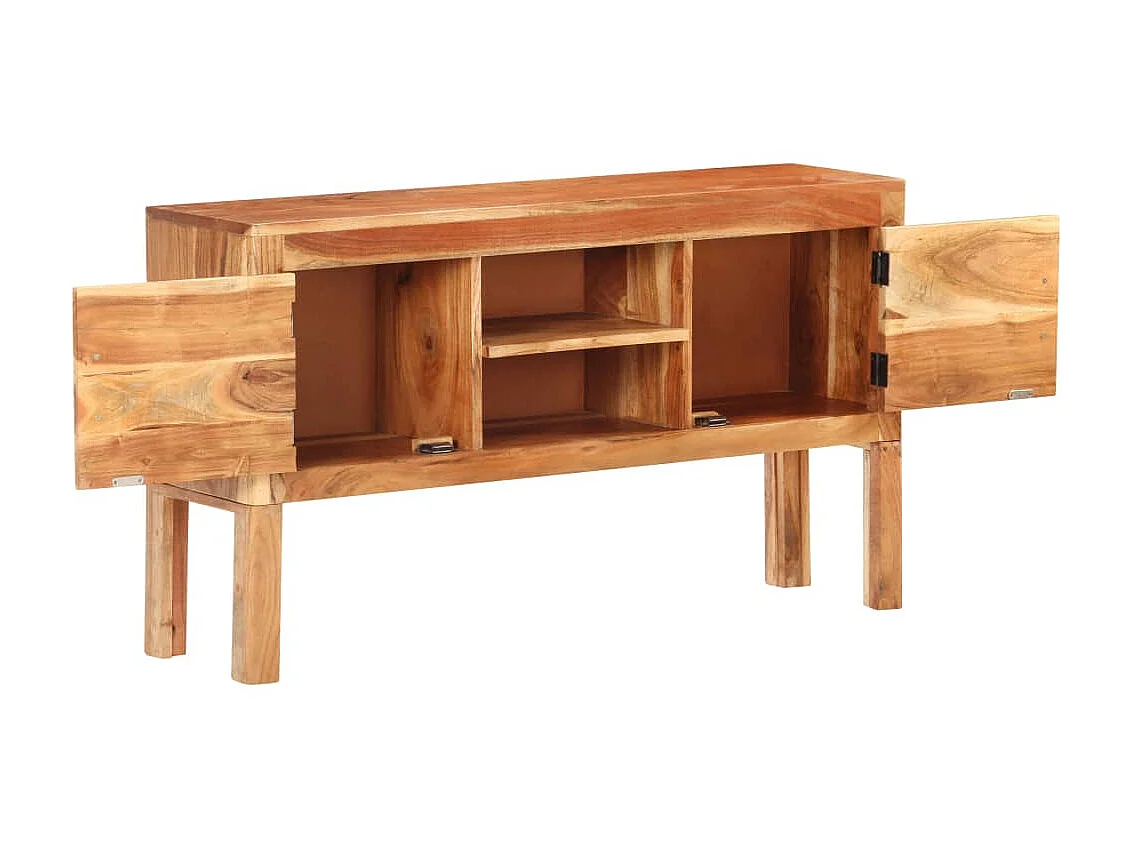 Sideboard Anrichte - 116x30x66 cm Akazie Massivholz -RM55303