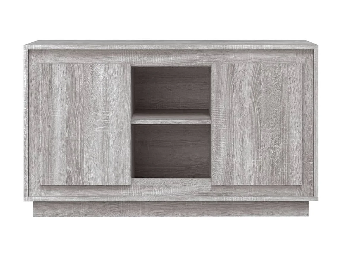 Sideboard Grau Sonoma - Lowboard 102x35x60 cm Holzwerkstoff -RM79877