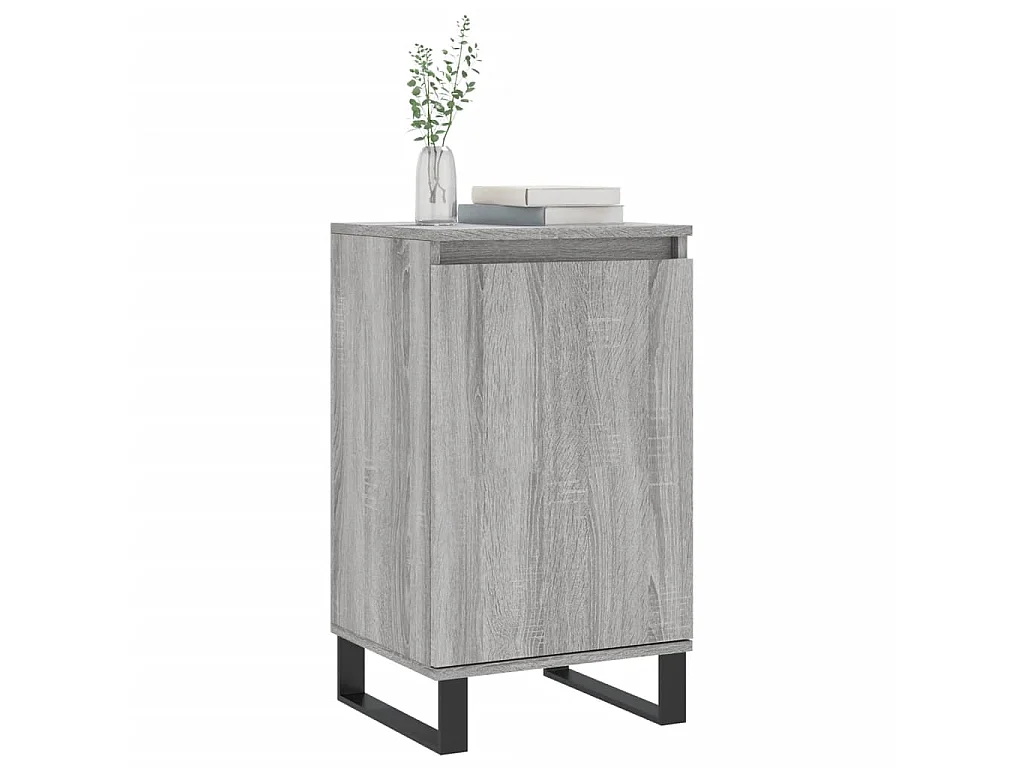 Sideboard Grau Sonoma - Lowboard 40x35x70 cm Holzwerkstoff -RM54101
