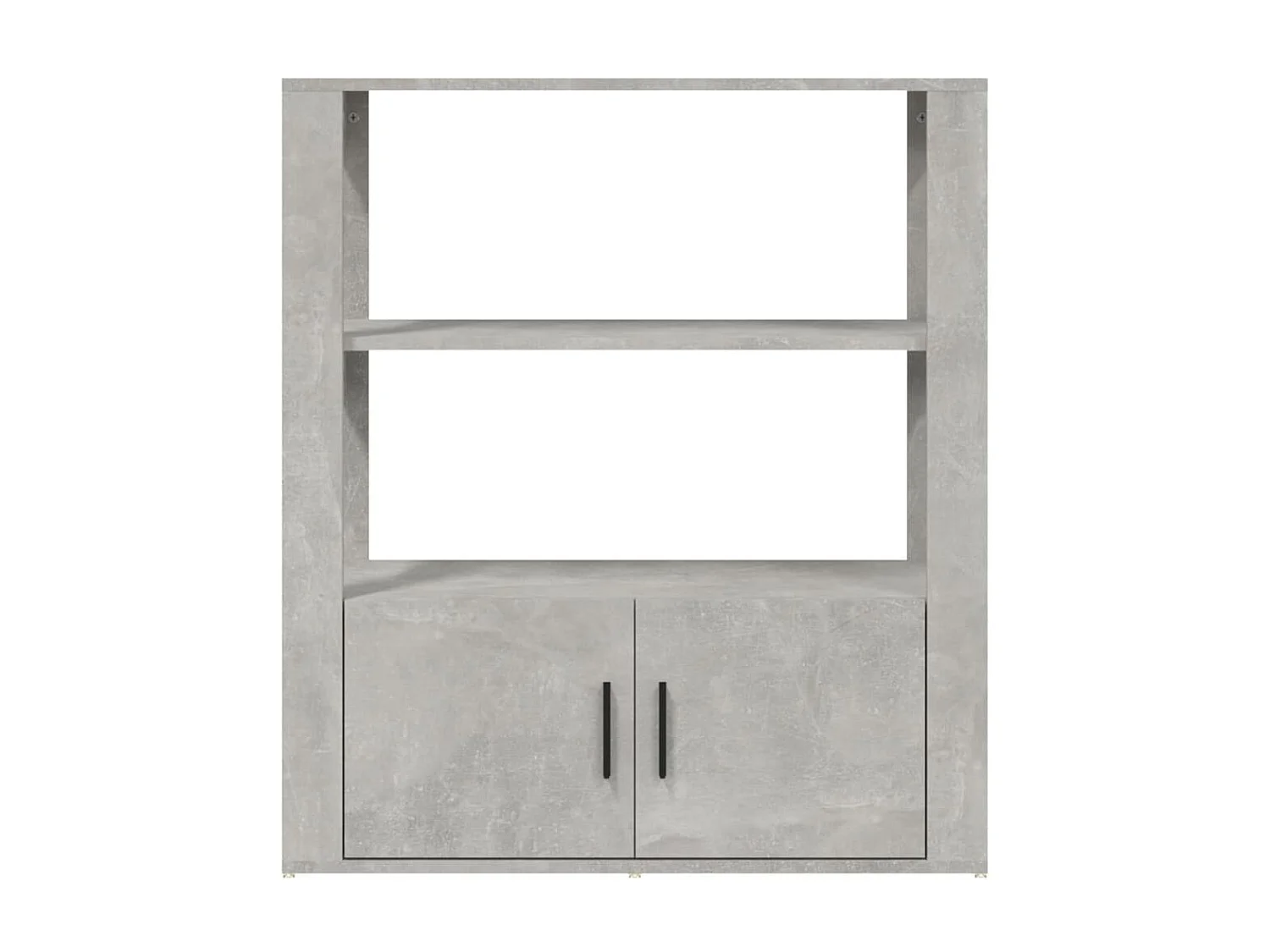 Sideboard Lowboard - Betongrau 80x30x90 cm Holzwerkstoff -RM63693