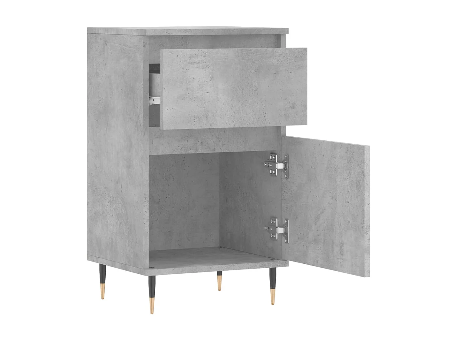 Sideboard 40x35x70 cm Lowboard Betongrau Holzwerkstoff -RM79567