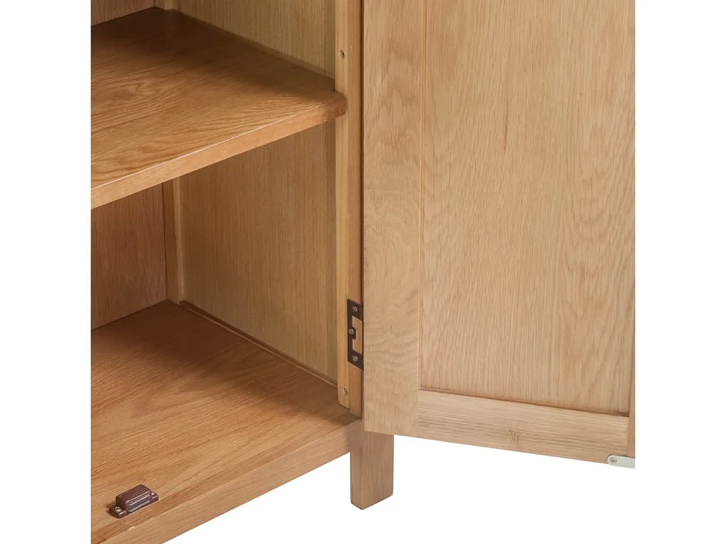 Sideboard Lowboard - 70x35x75 cm Massivholz Eiche -RM50446