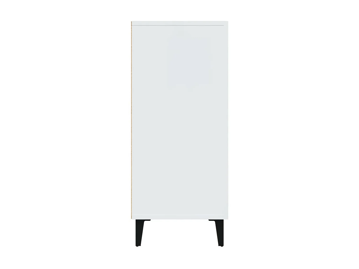 Sideboard Weiß Anrichte 90x34x80 cm Holzwerkstoff -RM72444