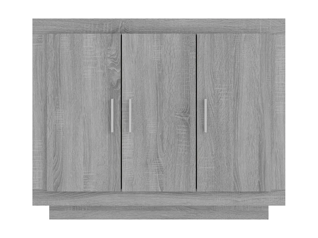 Sideboard Lowboard - Grau Sonoma 92x35x75 cm Holzwerkstoff -RM18796
