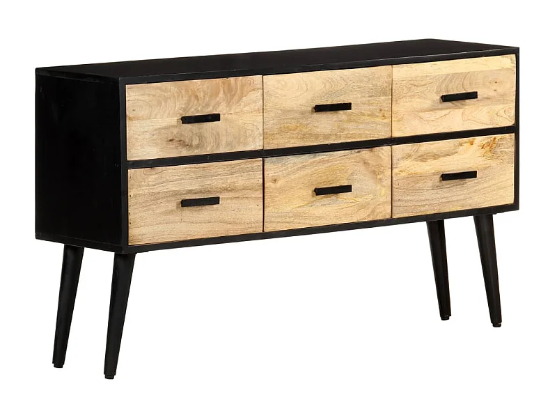 Sideboard Anrichte - 110x33x64 cm Massivholz Mango -RM47583