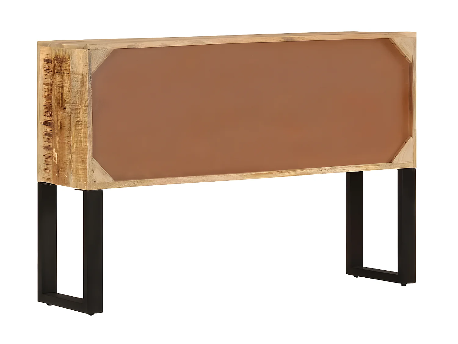 Sideboard Anrichte - 110x30x74 cm Raues Mangoholz -RM25792