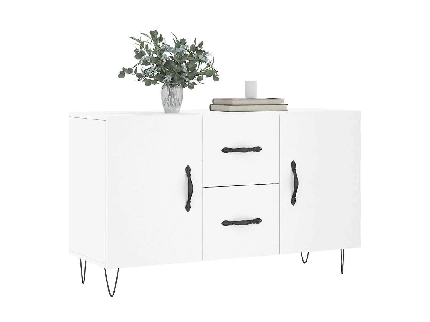 Sideboard Weiß Anrichte 100x36x60 cm Holzwerkstoff -RM74349