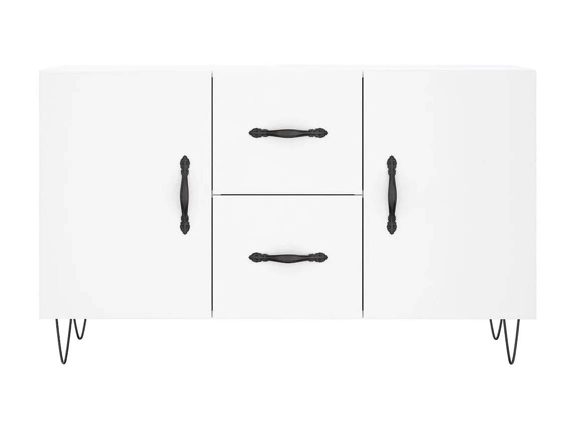 Sideboard Weiß Anrichte 100x36x60 cm Holzwerkstoff -RM74349