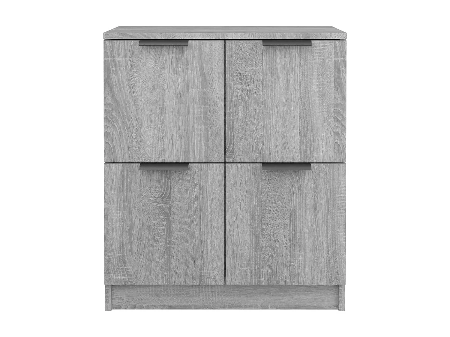 Sideboards Grau im 2er-Set Anrichten Sonoma 60x30x70 cm Holzwerkstoff -RM27637