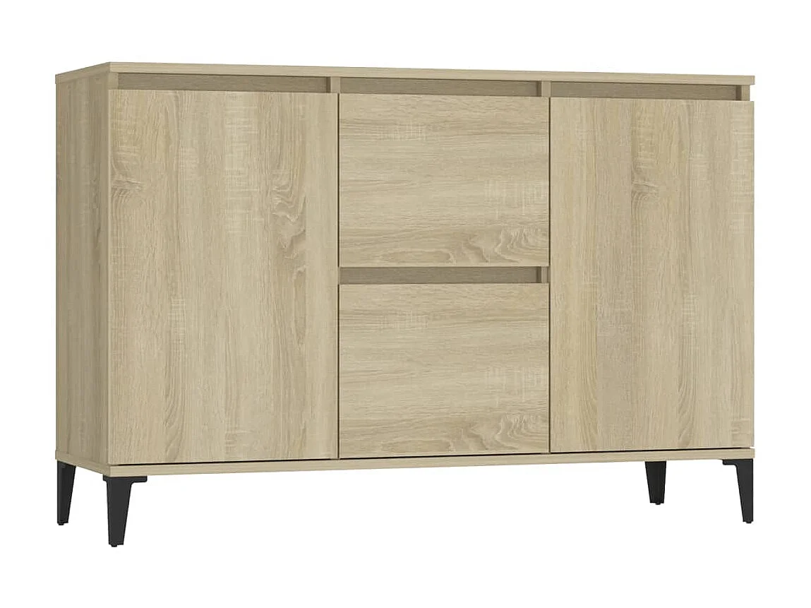 Sideboard Anrichte Sonoma-Eiche 104x35x70 cm Holzwerkstoff -RM36759
