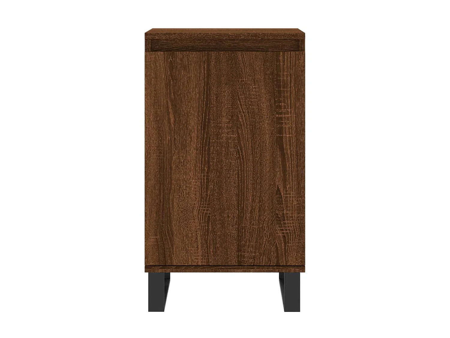 Sideboards im 2er-Set Lowboards Braun Eichen-Optik 40x35x70 cm Holzwerkstoff -RM99028