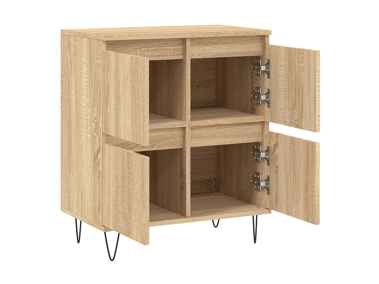 Sideboard Anrichte Sonoma-Eiche 60x35x70 cm Holzwerkstoff -RM32532