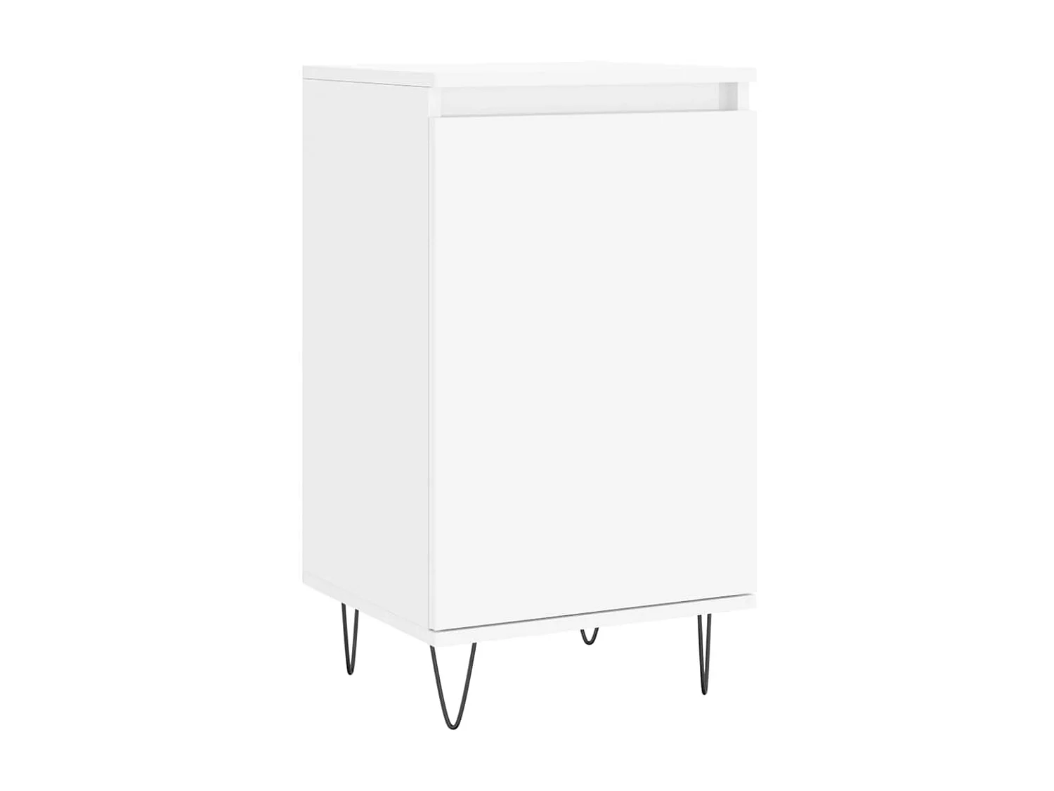 Sideboards im 2er-Set Lowboards Weiß 40x35x70 cm Holzwerkstoff -RM13437