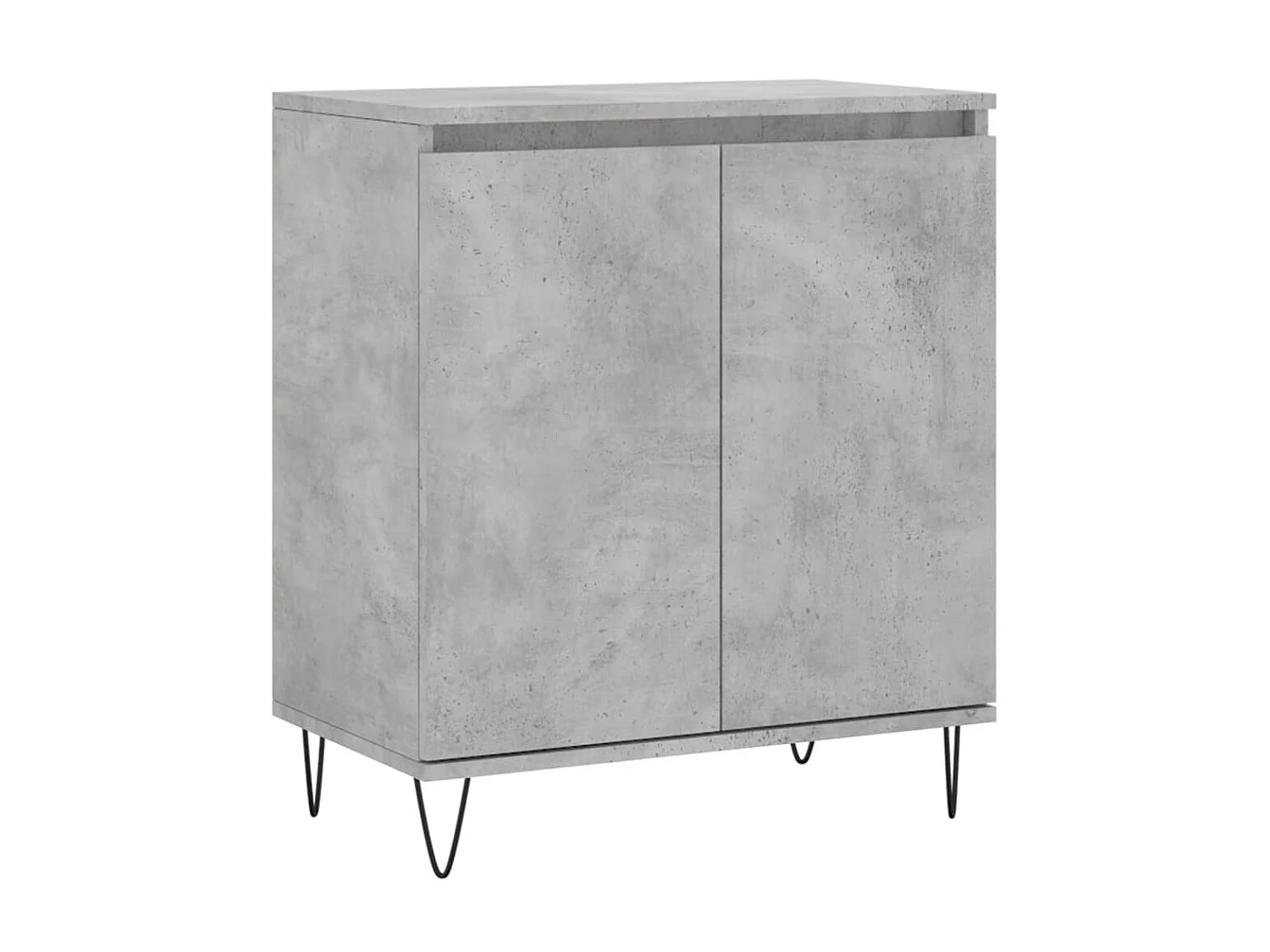 Sideboard Lowboard - Betongrau 60x35x70 cm Holzwerkstoff -RM53761