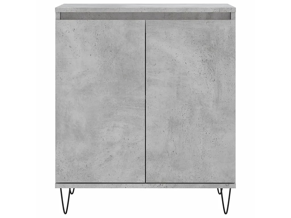 Sideboard Lowboard - Betongrau 60x35x70 cm Holzwerkstoff -RM53761