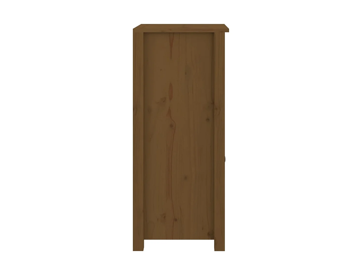 Sideboard Lowboard - Honigbraun 40x35x80 cm Massivholz Kiefer -RM36127