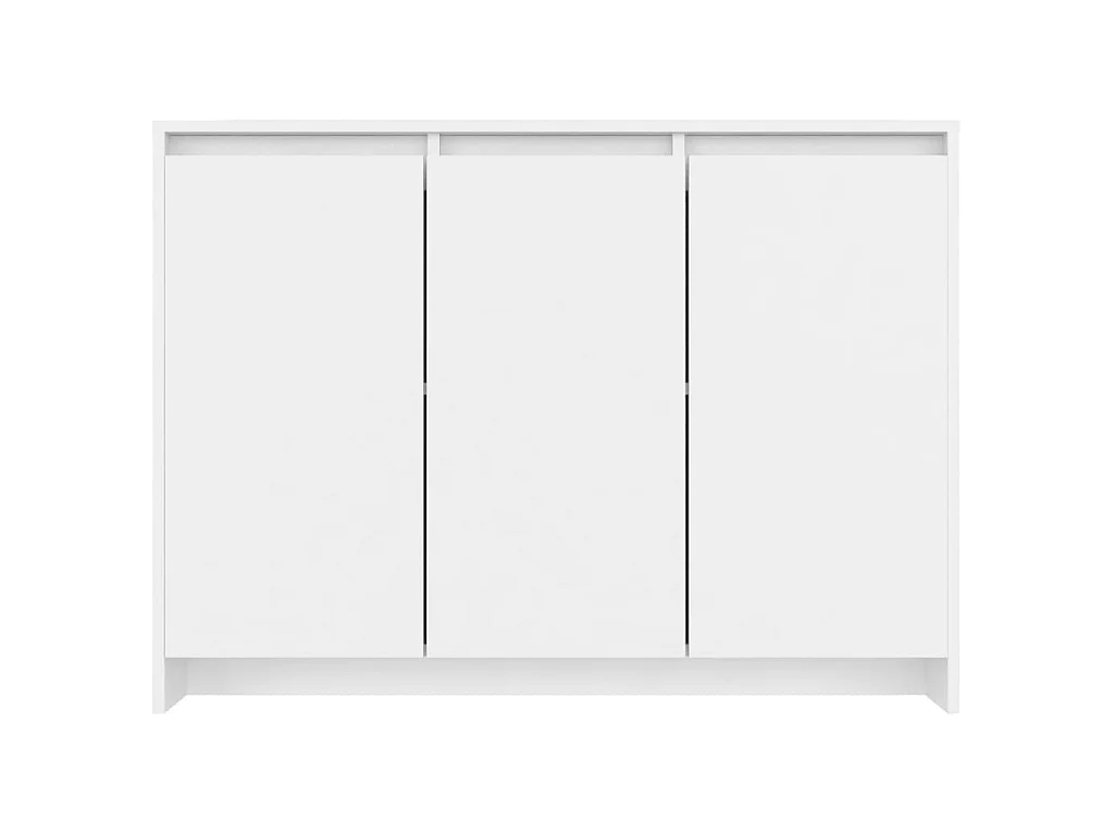 Sideboard Weiß Anrichte 102x33x75 cm Holzwerkstoff -RM17089