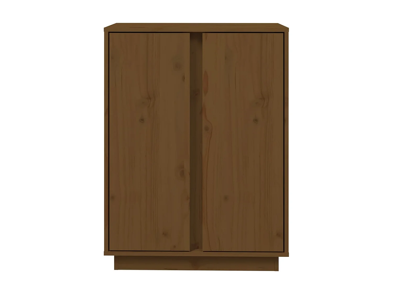 Sideboard Lowboard - Honigbraun 60x35x80 cm Massivholz Kiefer -RM61908