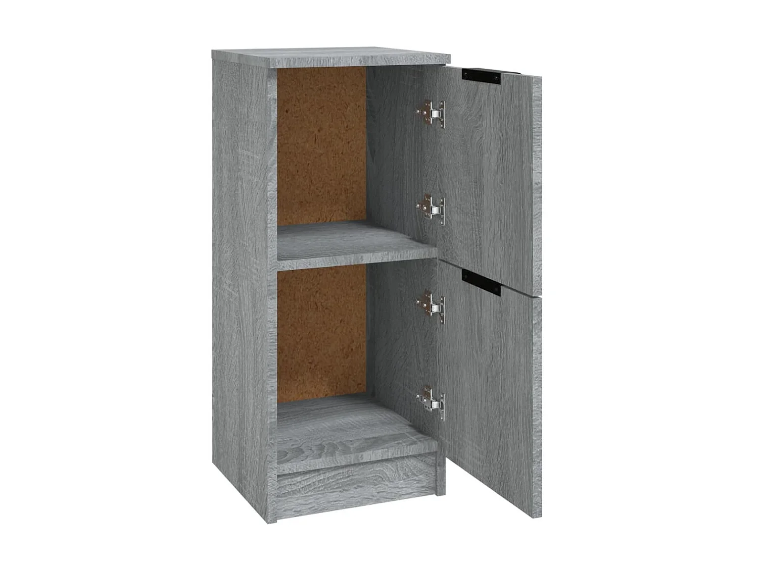 Sideboards Grau im 2er-Set Anrichten Sonoma 30x30x70 cm Holzwerkstoff -RM16014