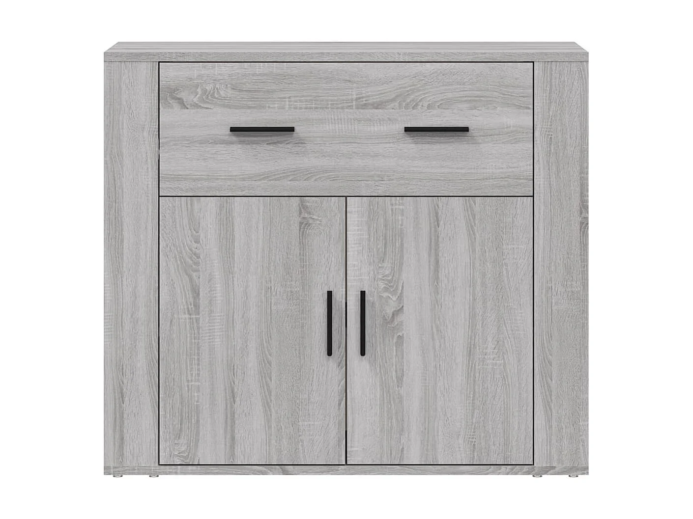 Sideboard Lowboard - Grau Sonoma 80x33x70 cm Holzwerkstoff -RM49098