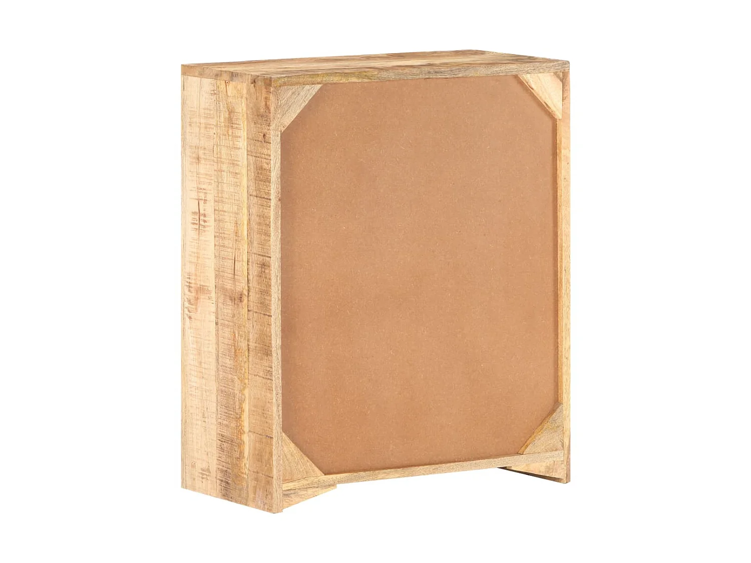 Sideboard Anrichte - 59x33x75 cm Raues Mangoholz -RM85629