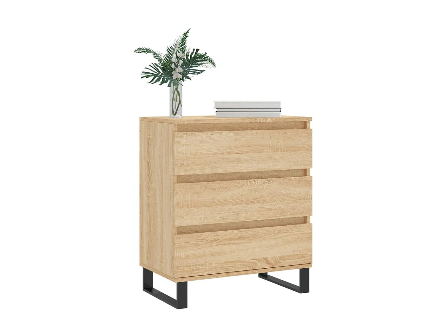 Sideboard Anrichte Sonoma-Eiche 60x35x70 cm Holzwerkstoff -RM96104