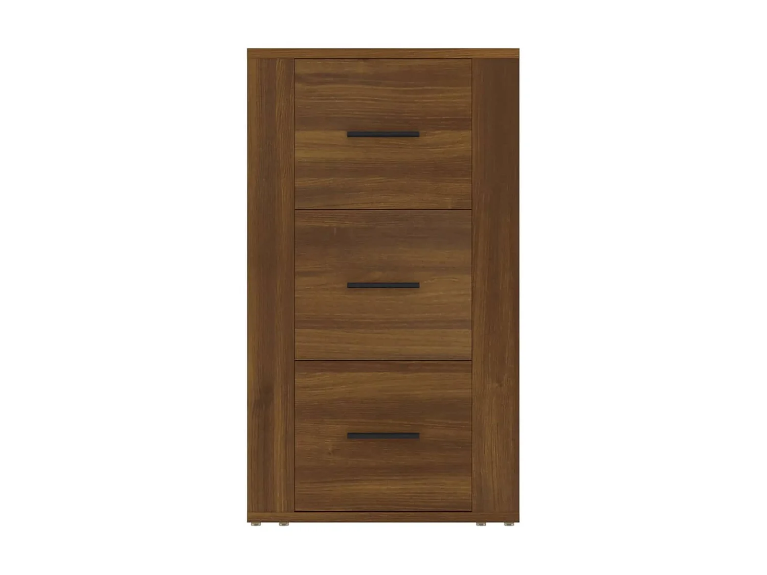 Sideboard Lowboard - Braun Eichen-Optik 40x33x70 cm Holzwerkstoff -RM99777