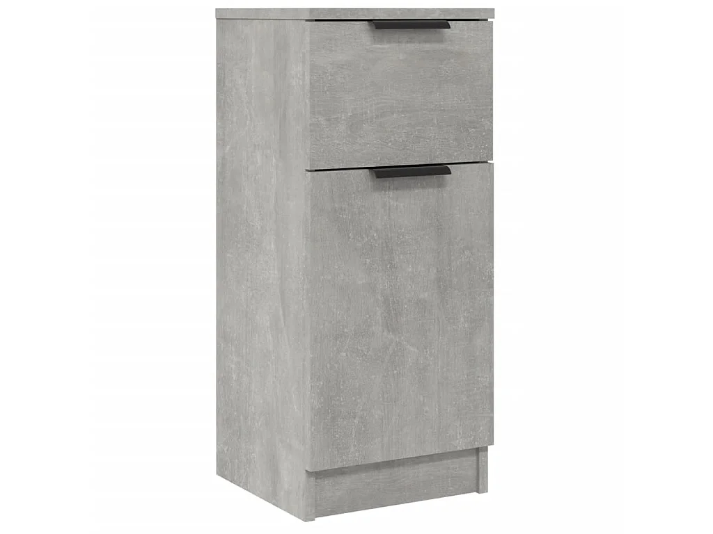 Sideboard Lowboard - Betongrau 30x30x70 cm Holzwerkstoff -RM82706