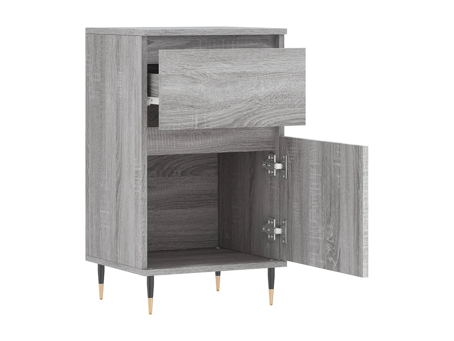 Sideboard Grau Sonoma - Lowboard 40x35x70 cm Holzwerkstoff -RM60127