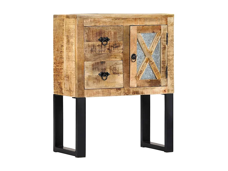 Sideboard Anrichte - 60 x 30 x 76 cm Massivholz Mango -RM98864