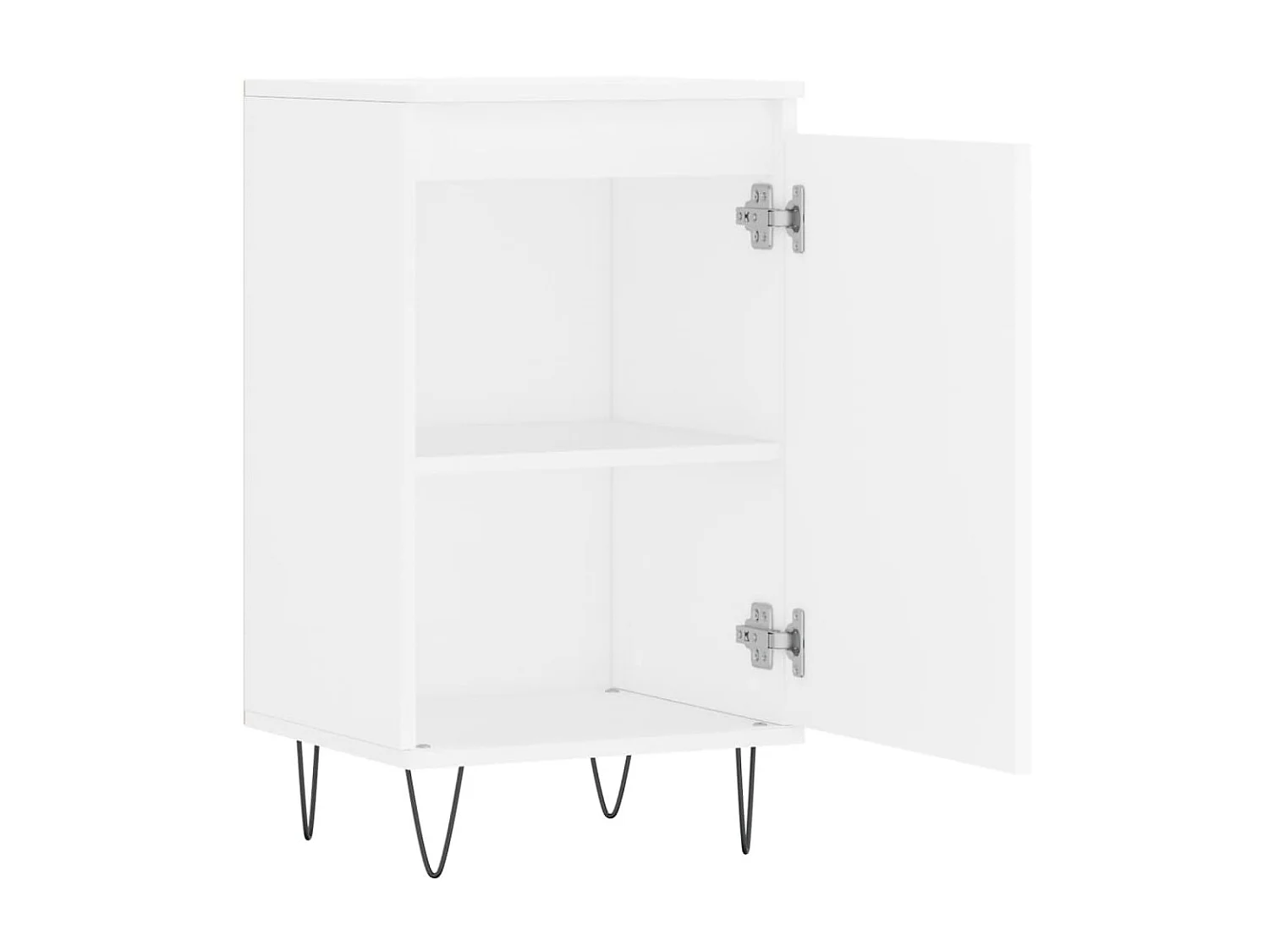 Sideboard Weiß Anrichte 40x35x70 cm Holzwerkstoff -RM34748