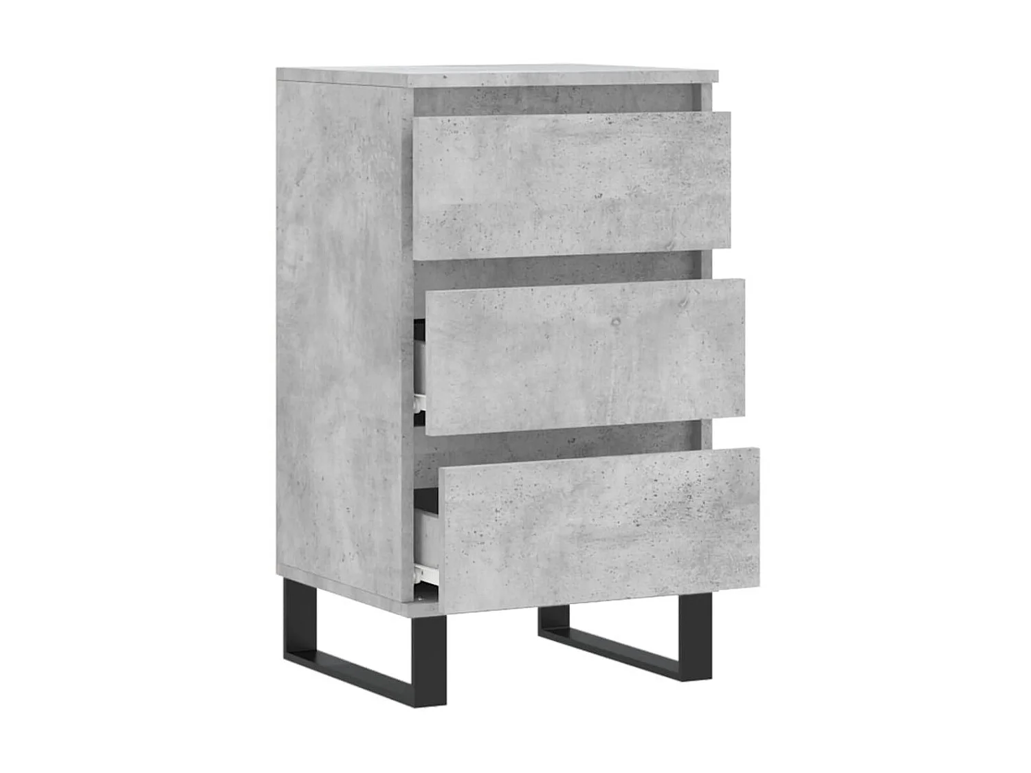 Sideboard 40x35x70 cm Lowboard Betongrau Holzwerkstoff -RM51764