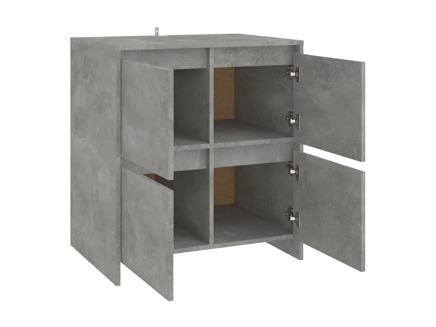 Sideboard Lowboard - Betongrau 70x41x75 cm Holzwerkstoff -RM26520