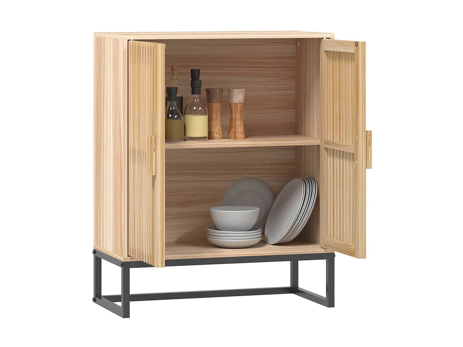 Sideboard Anrichte - 60x30x75 cm Holzwerkstoff -RM91909