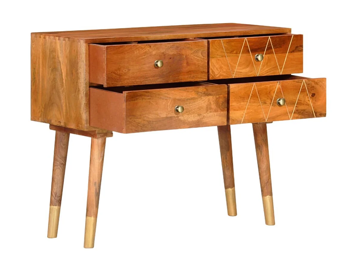 Sideboard Lowboard - 85×40×70 cm Massivholz Mango -RM27644