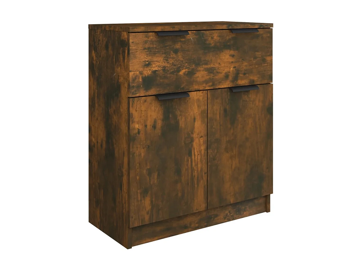 3-tlg. Sideboard Anrichte Räuchereiche Holzwerkstoff -RM89258