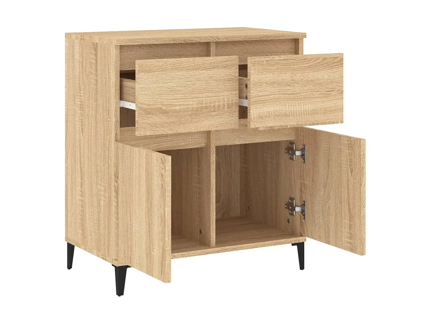Sideboard Anrichte Sonoma-Eiche 60x35x70 cm Holzwerkstoff -RM81918
