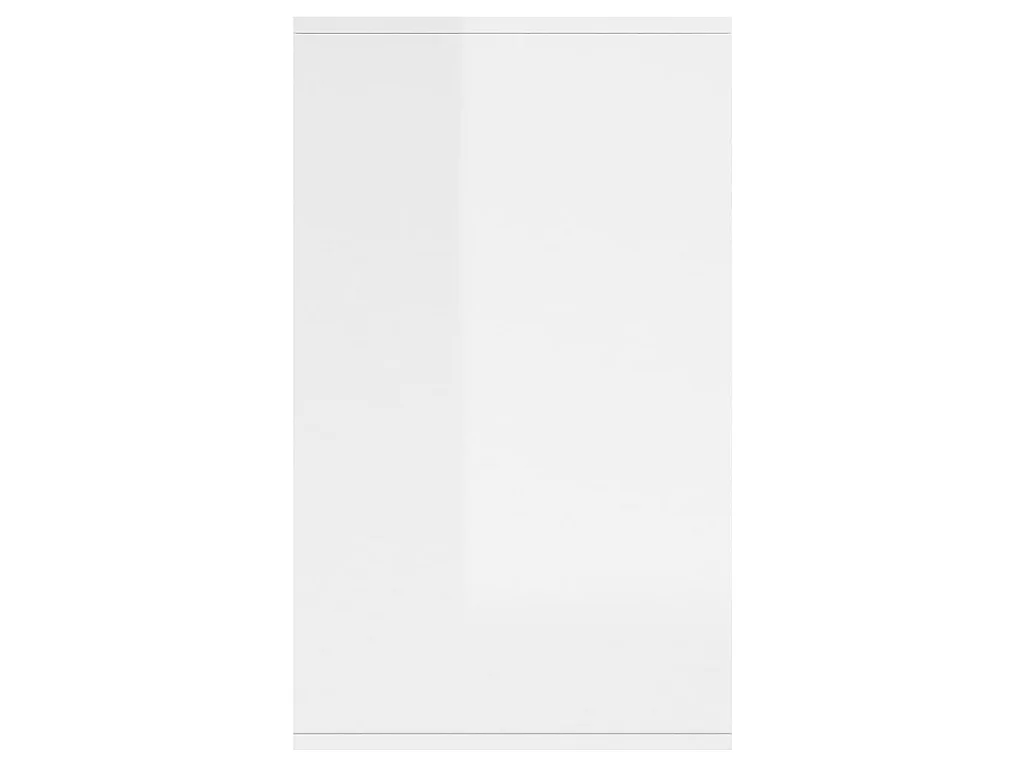 Sideboard Lowboard - Hochglanz-Weiß 135x41x75 cm Holzwerkstoff -RM48728