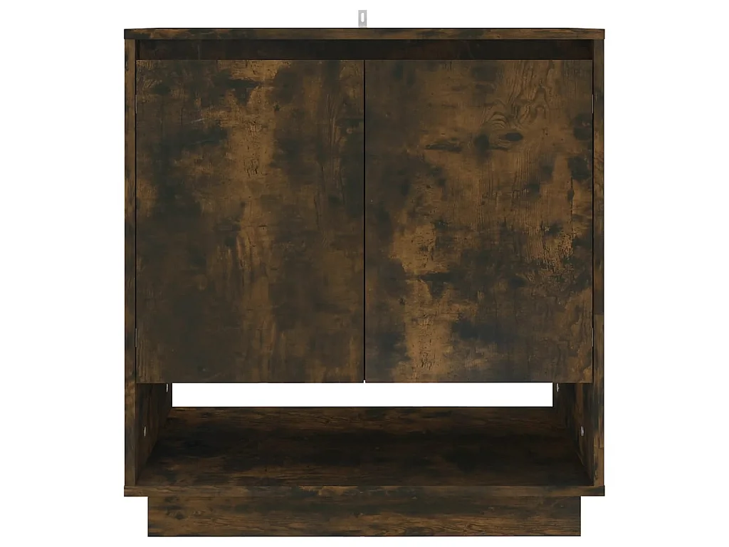 Sideboard Anrichte Räuchereiche 70x41x75 cm Holzwerkstoff -RM75636