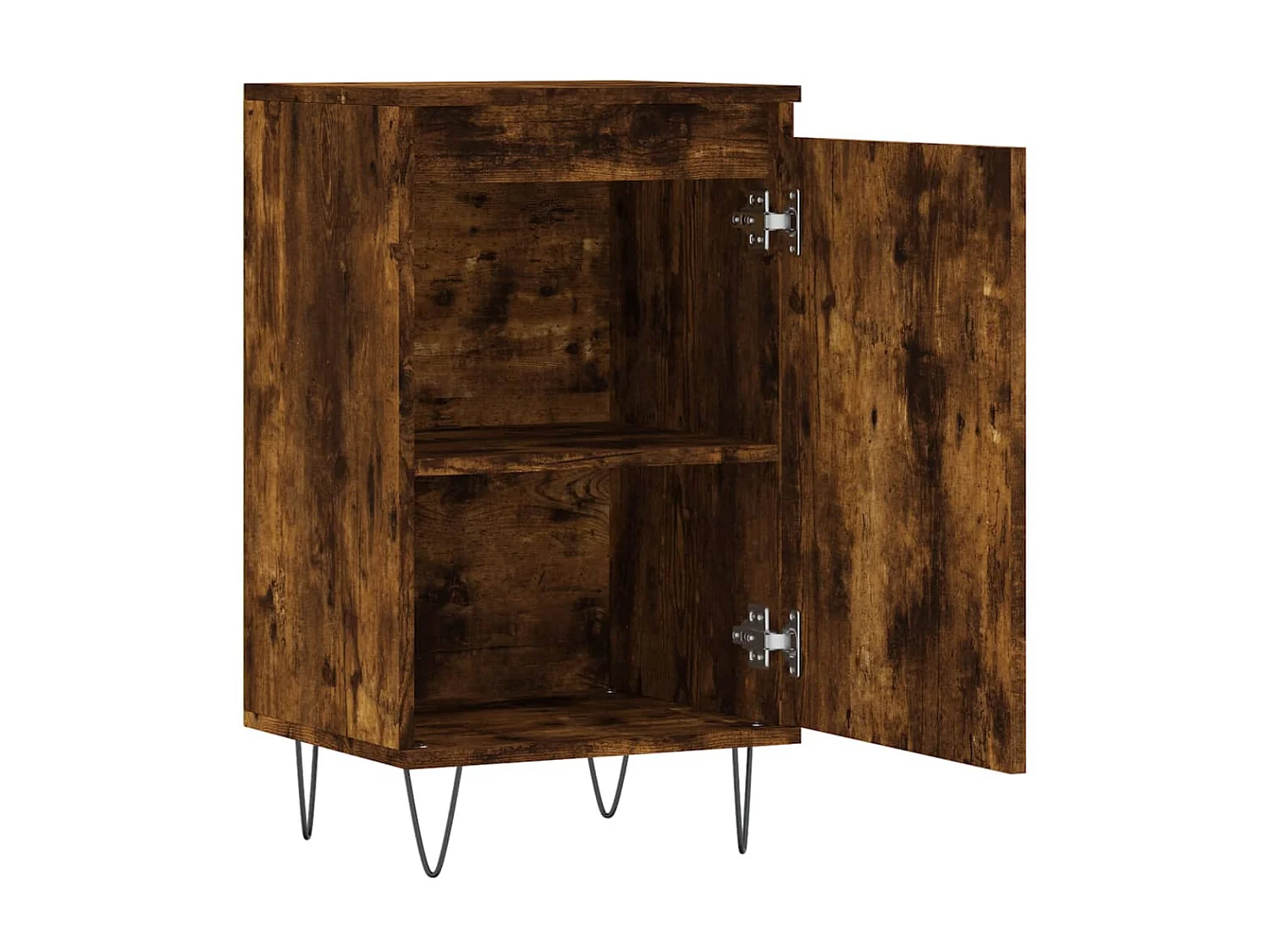 Sideboard Anrichte Räuchereiche 40x35x70 cm Holzwerkstoff -RM26012