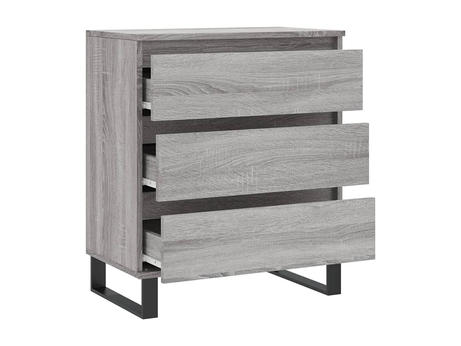 Sideboard Grau Sonoma - Lowboard 60x35x70 cm Holzwerkstoff -RM73018