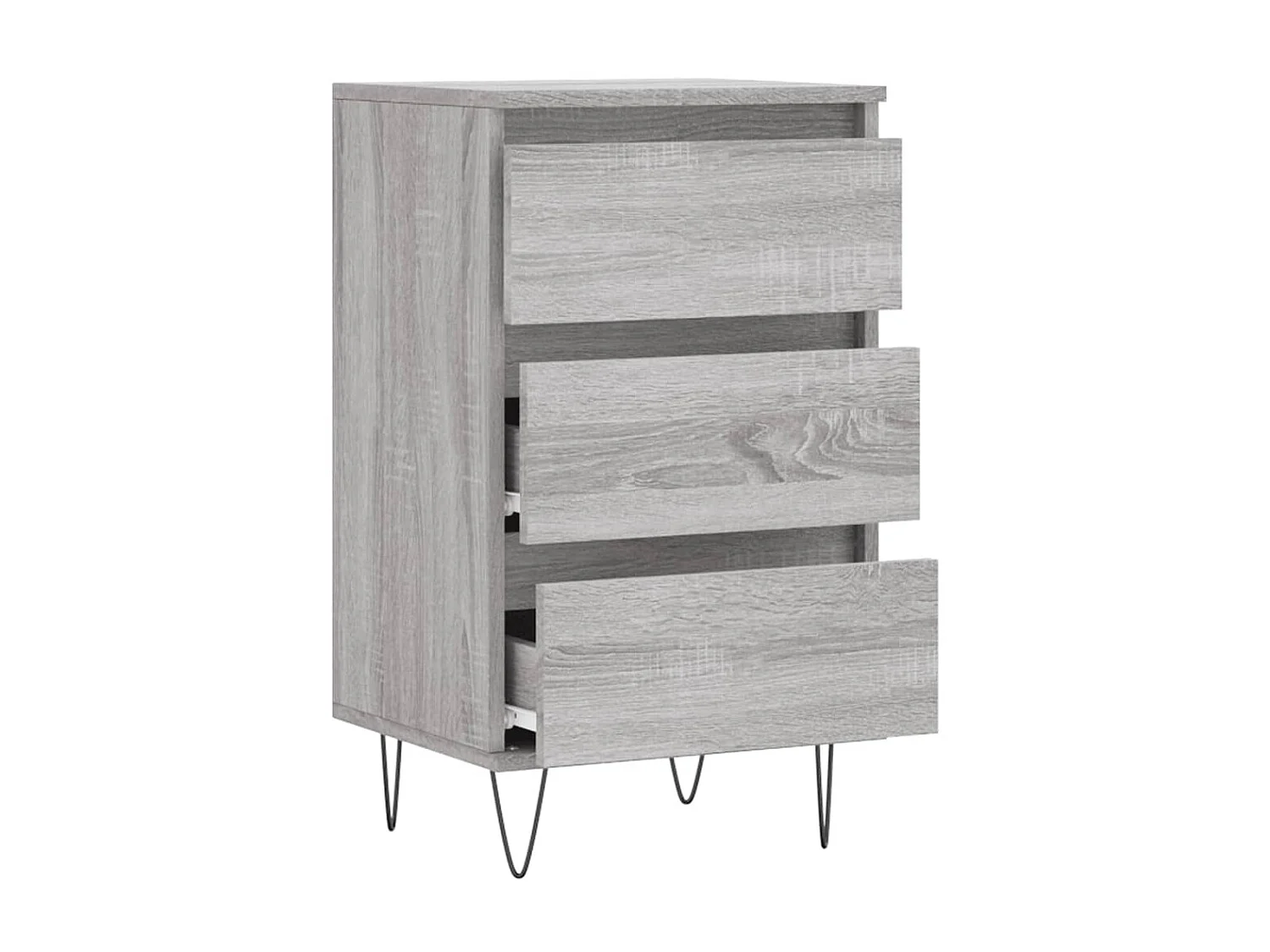 Sideboard Grau Sonoma - Lowboard 40x35x70 cm Holzwerkstoff -RM49573