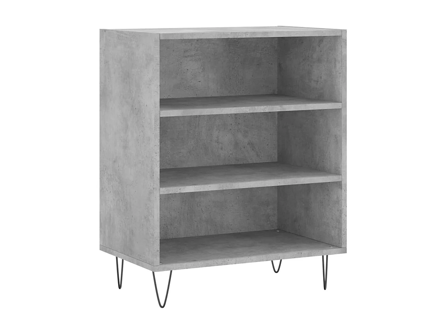 Sideboard Lowboard - Betongrau 57x35x70 cm Holzwerkstoff -RM69649