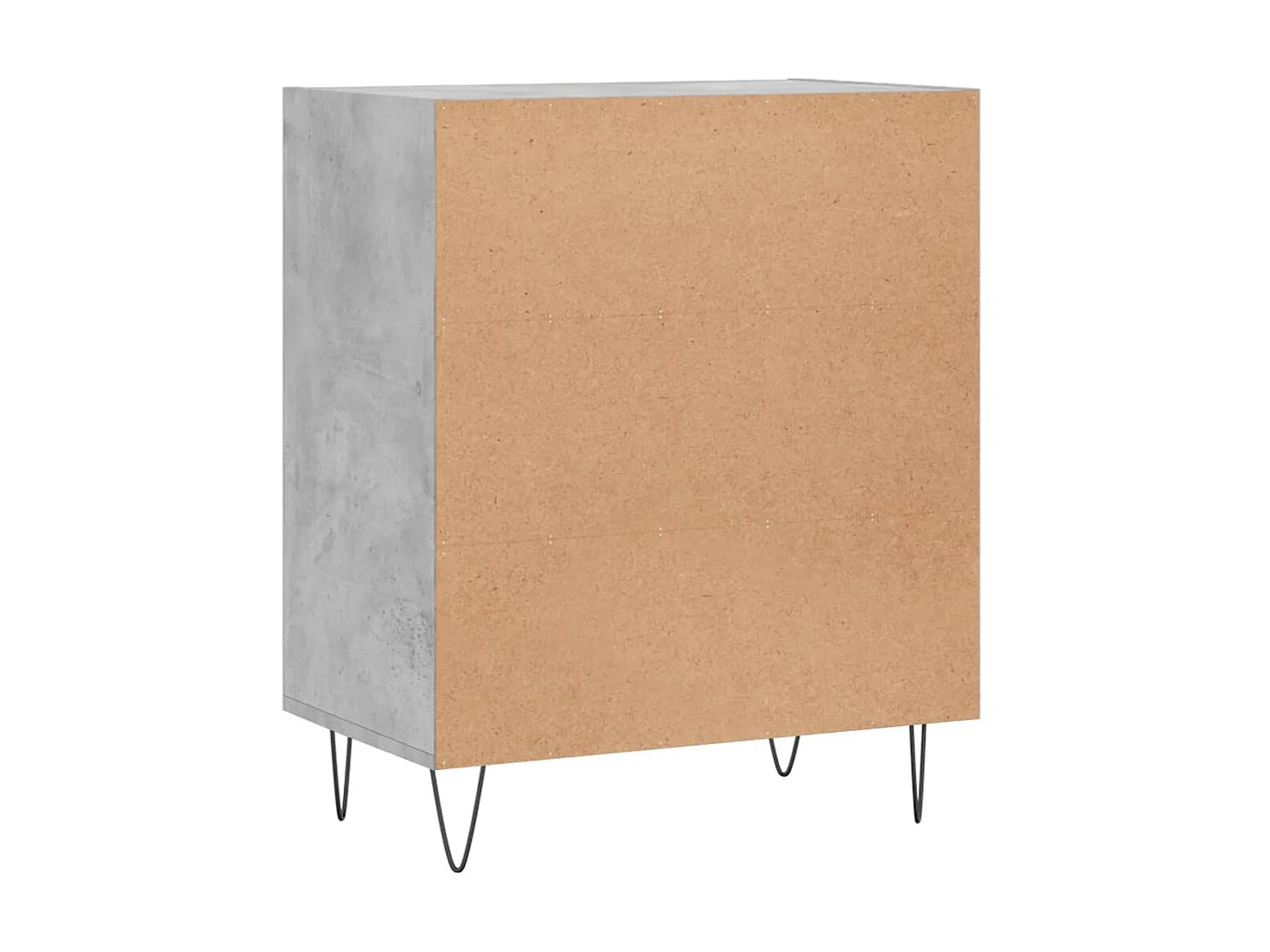 Sideboard Lowboard - Betongrau 57x35x70 cm Holzwerkstoff -RM69649